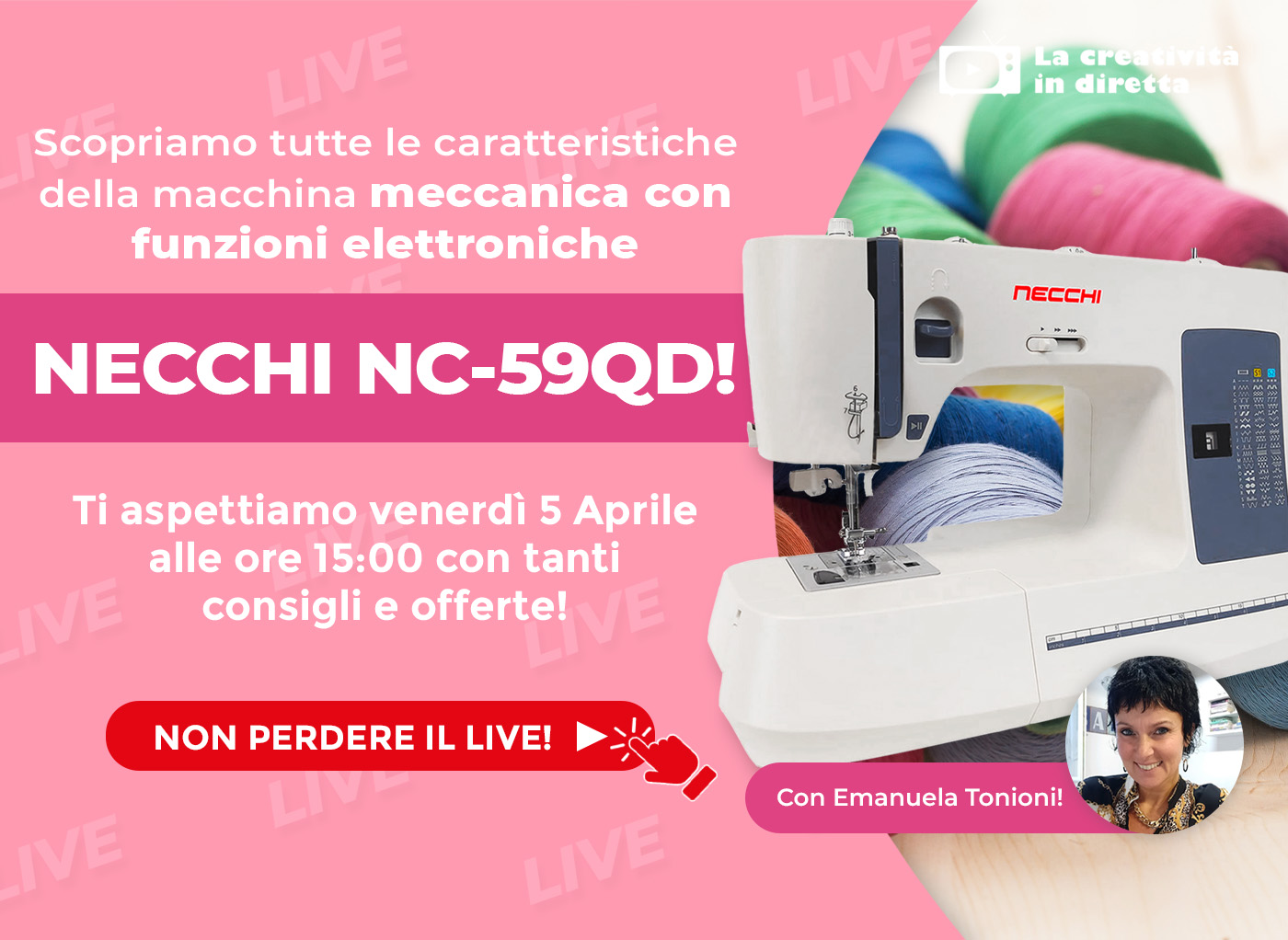 Live Shopping Scopriamo La Macchina Meccanica Con Funzioni