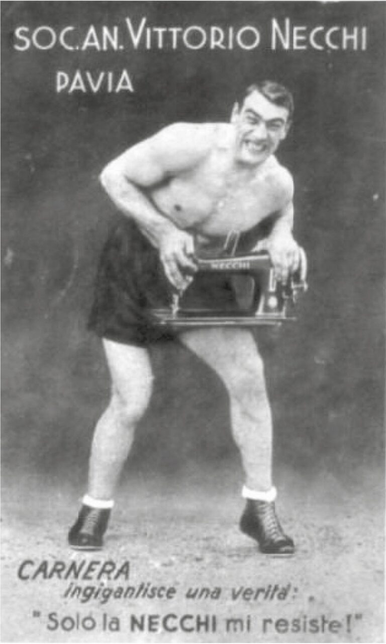 Primo Carnera e Necchi ·