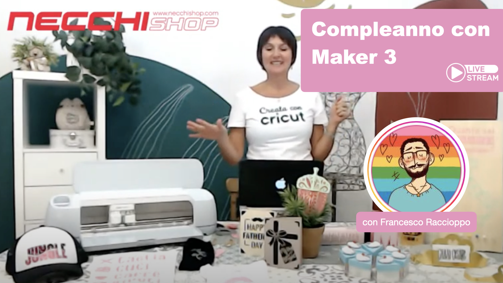 Compleanno a Scuola con Cricut Maker 3