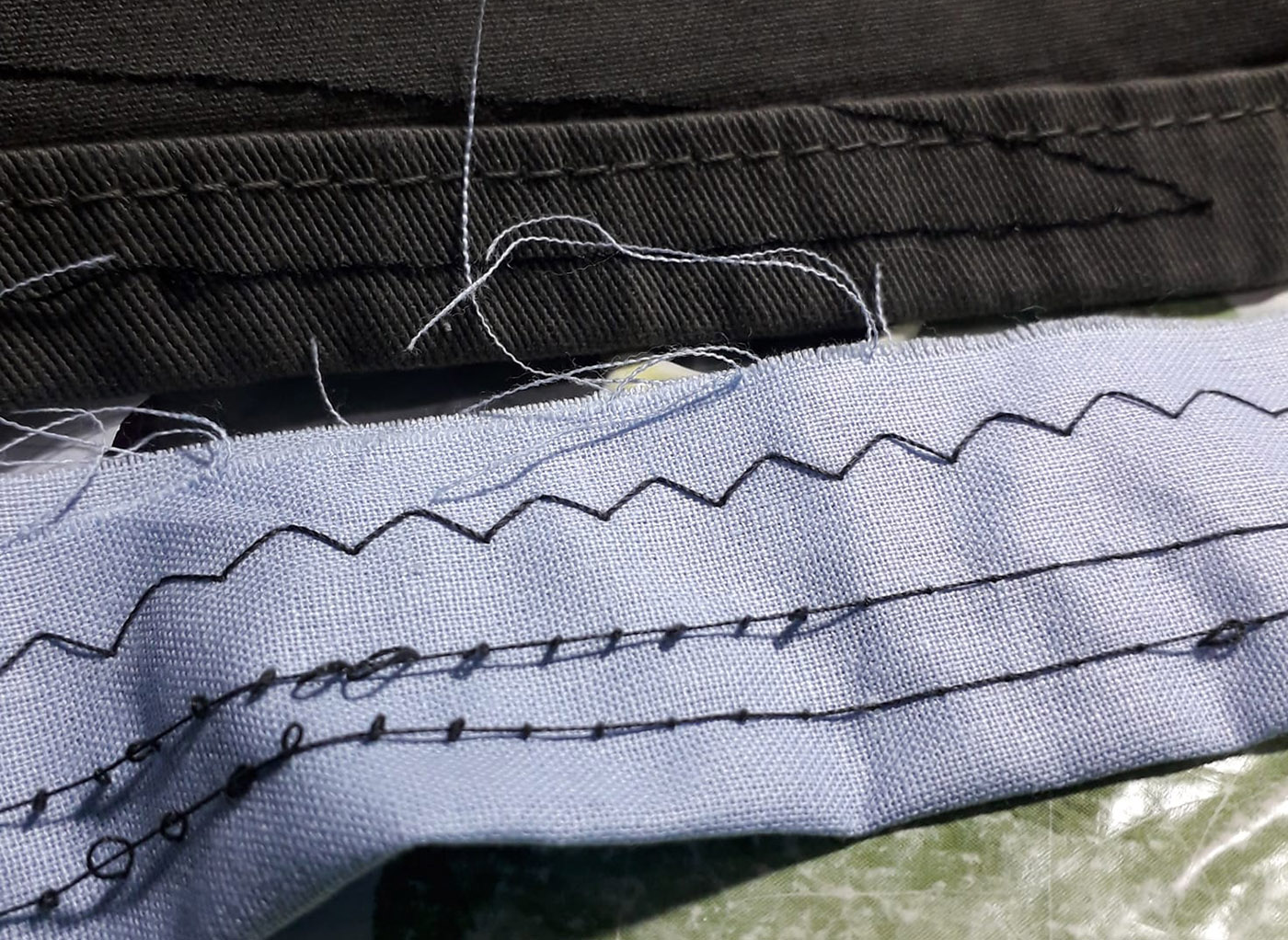 Come correggere una cucitura non conforme