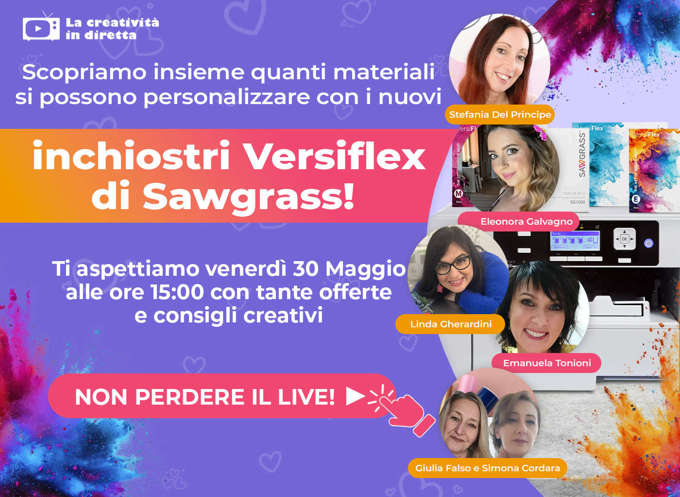 Scopriamo quanti materiali si possono decorare con i nuovi inchiostri Versiflex di Sawgrass!